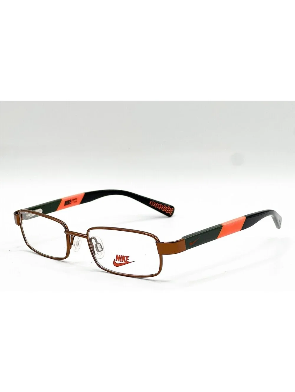 Nike 5573 218 Orange Brown Authentic Eyeglasses 45-16-125